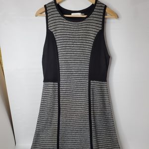 Calvin Klein sleeveless dress black grey size medium